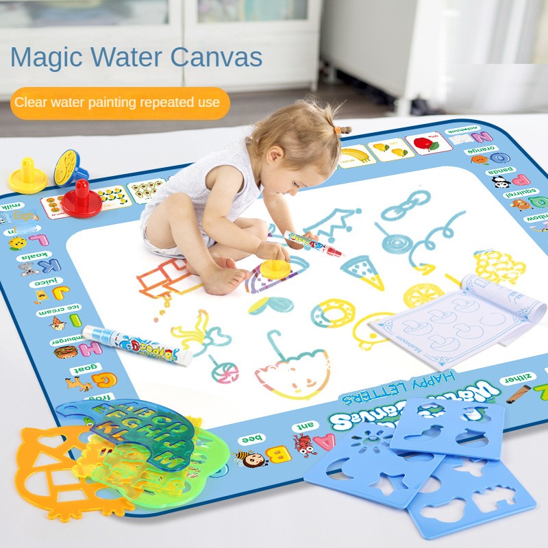 Magic Water Drawing Mat Reusab - Drawing Projector Kids review and price