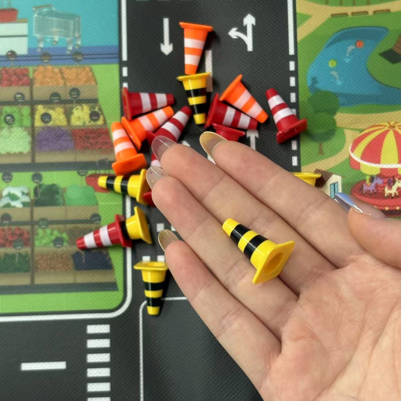 Mini Traffic Road Signs & Road - Kids Education Things review and price