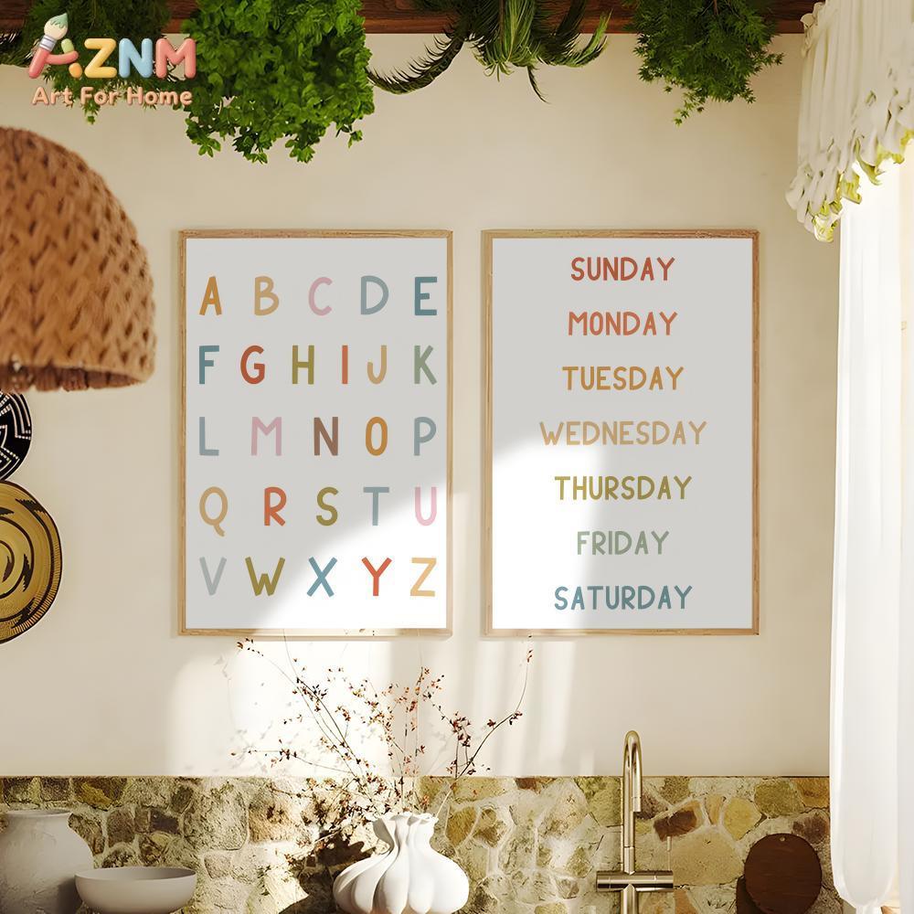 AZNM Educational Alphabet Numb - Kids Education Nursery review and price