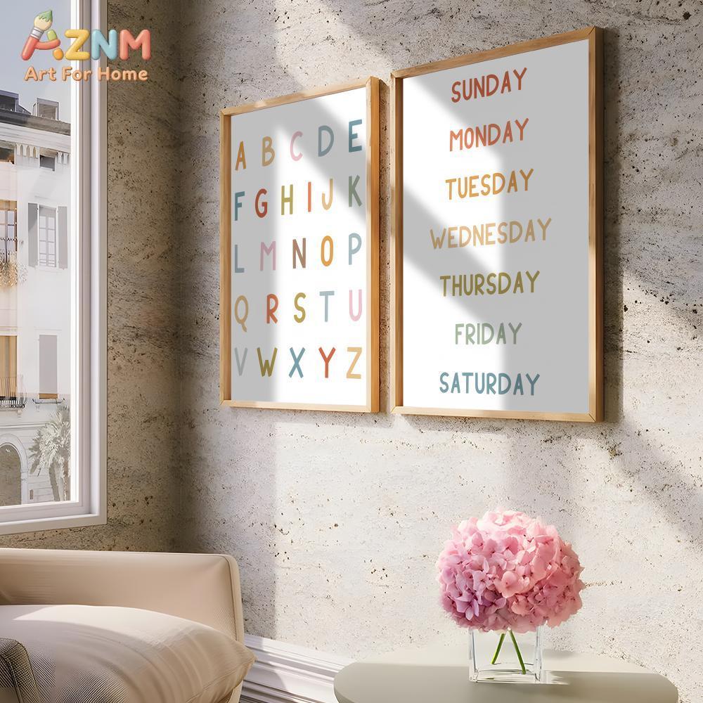AZNM Educational Alphabet Numb - Kids Education Nursery review and price