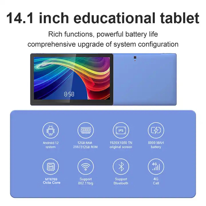 Large Screen 14.1 Inch Tablet  - Japanese Kids Education review and price