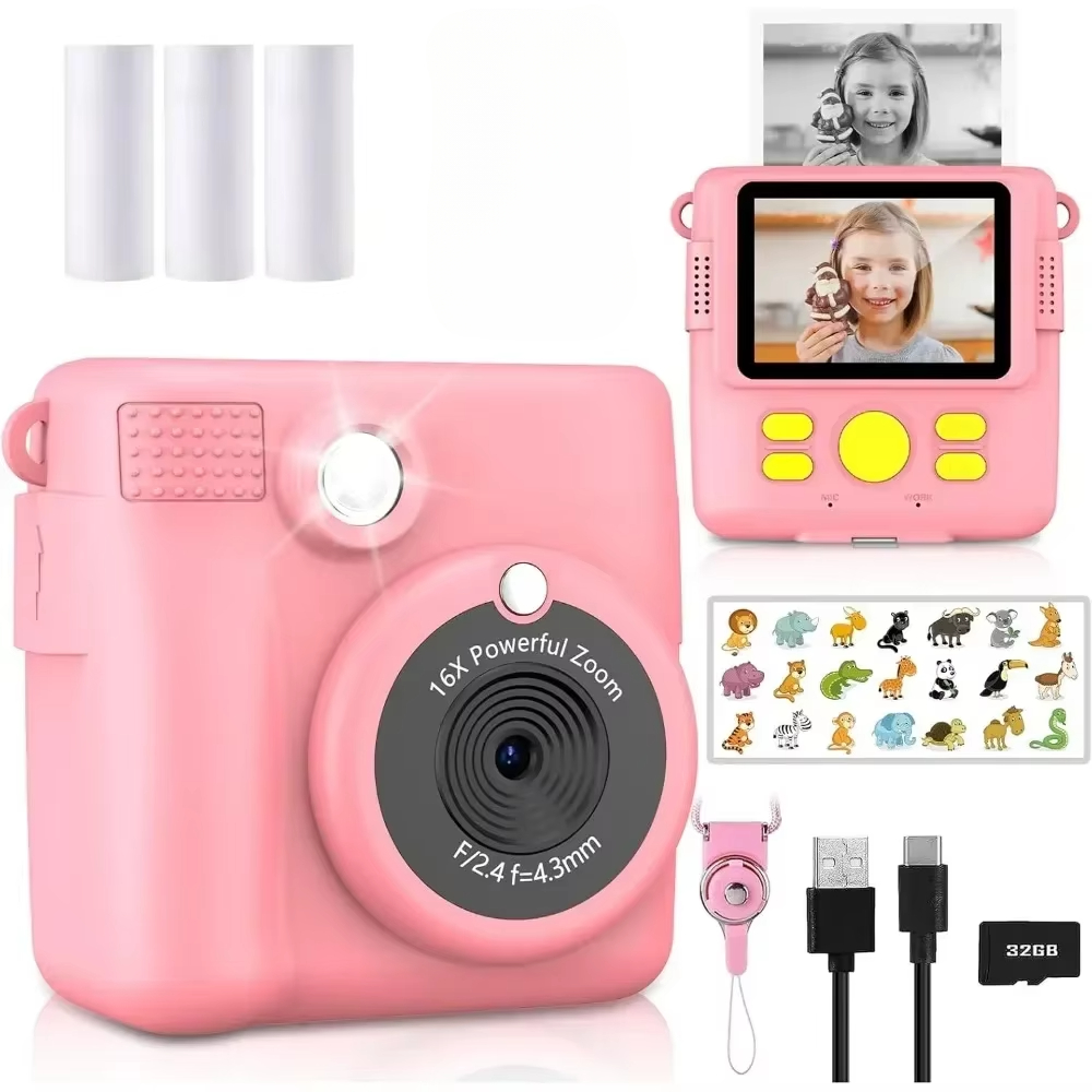 Instant Print Camera for Kids, - Japanese Kids Education review and price