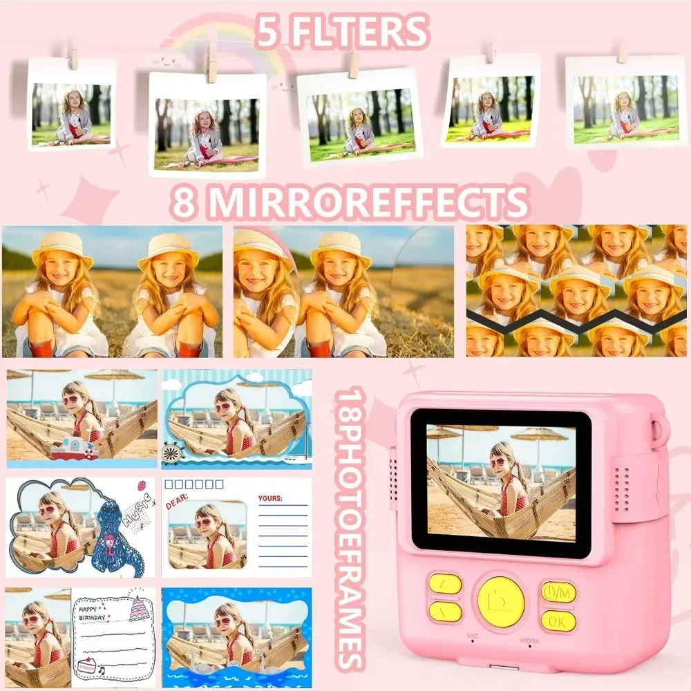 Instant Print Camera for Kids, - Japanese Kids Education review and price
