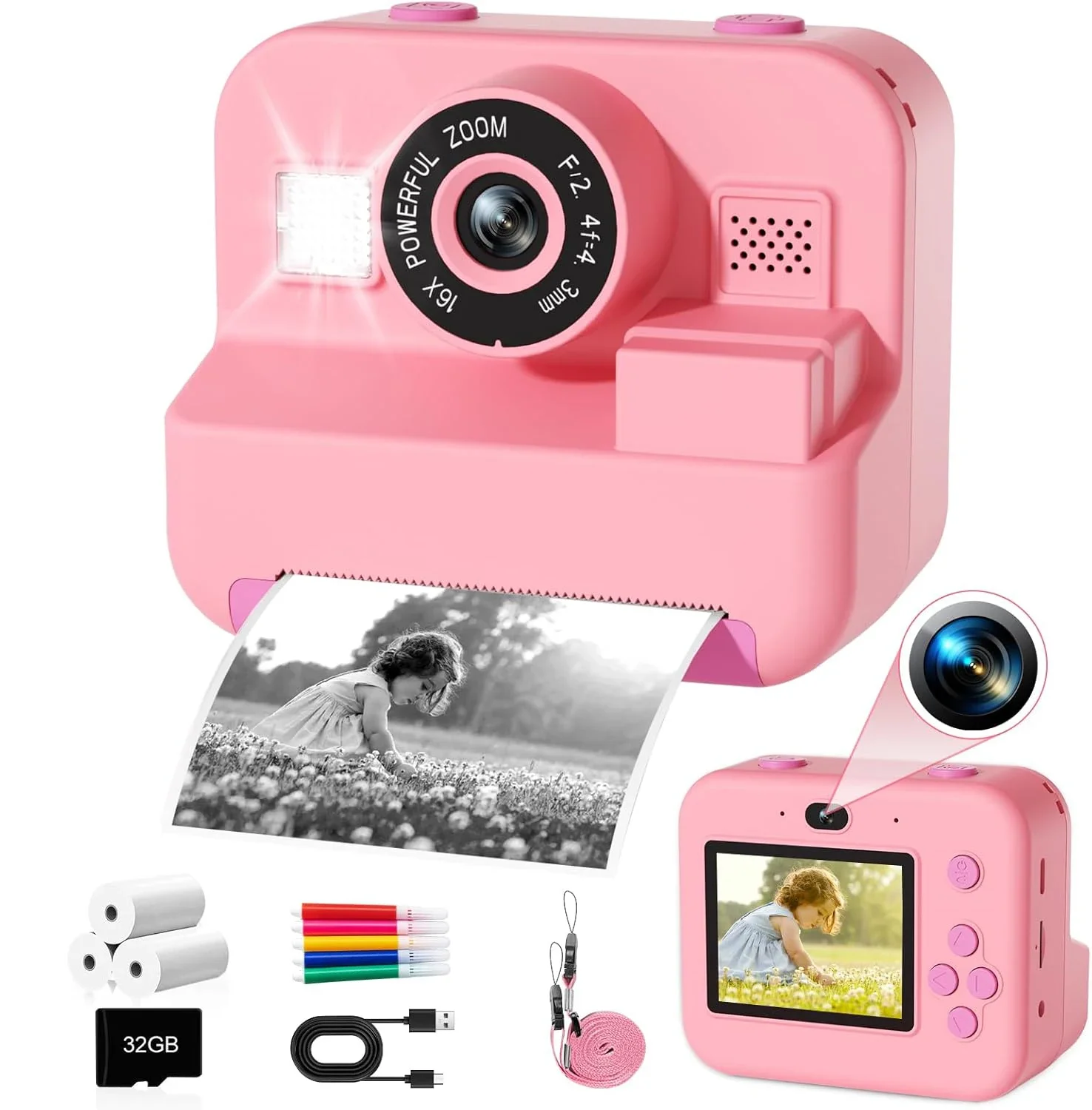 Digital Children Camera, Insta - Japanese Kids Education review and price