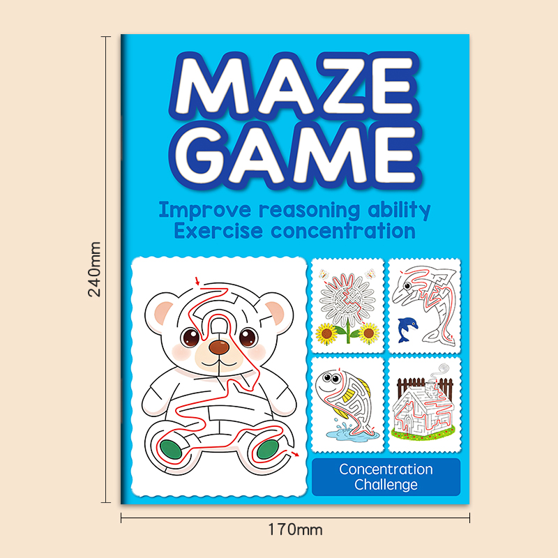 Maze Fun Drawing Book for Kids - Kids Definition Of Education review and price