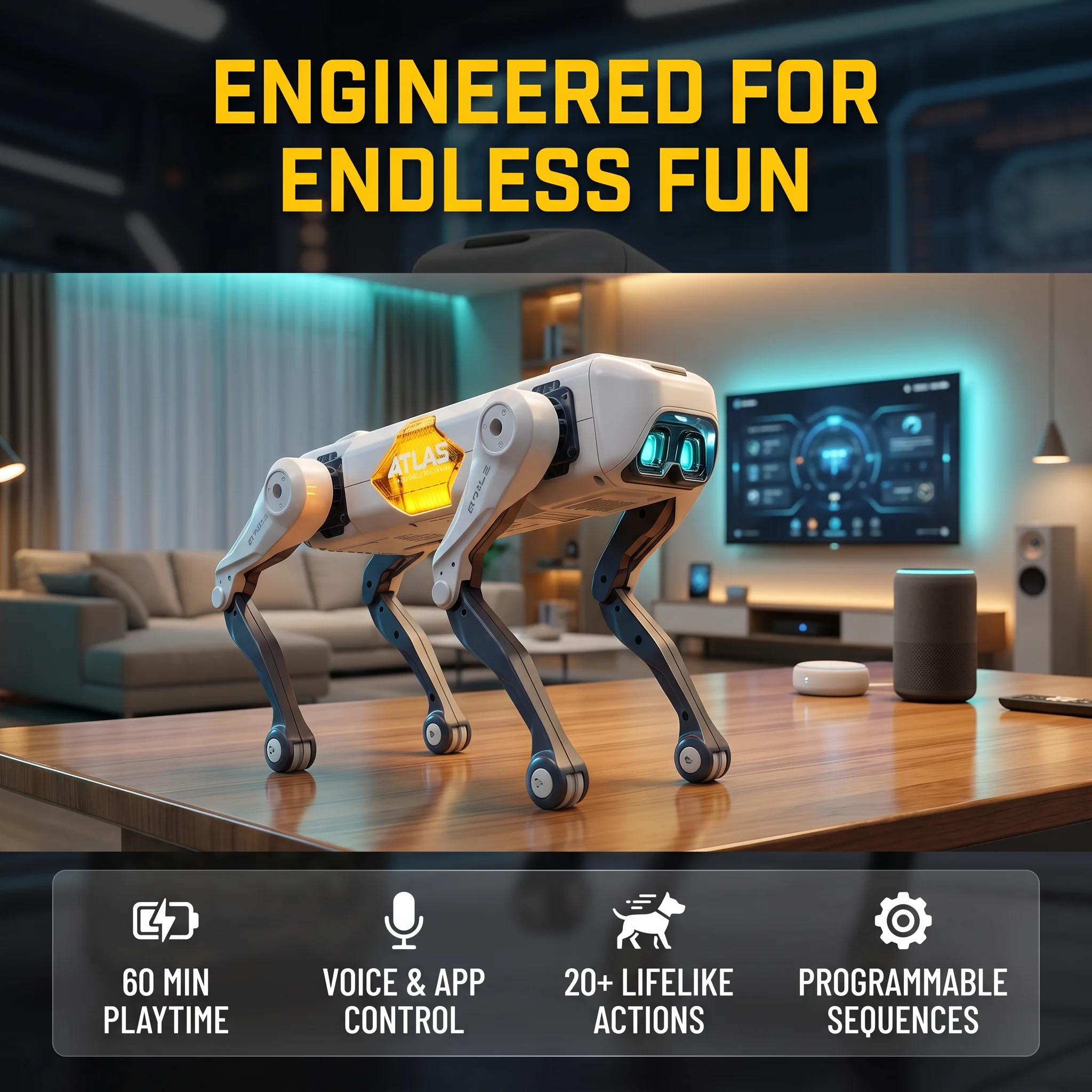 AI Smart Robot Dog, Voice & AP - Kids Education Things review and price
