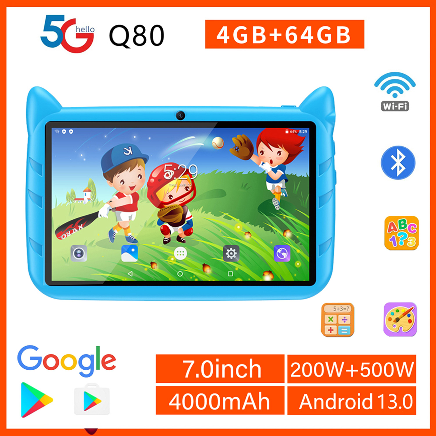 New 7 Inch Global Version 5G W - Japanese Kids Education review and price