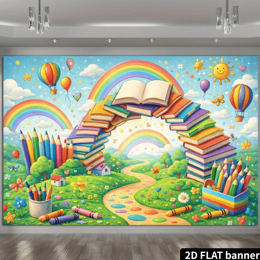Colorful Kids Room Wall Tapest - Kids Education Nursery review and price