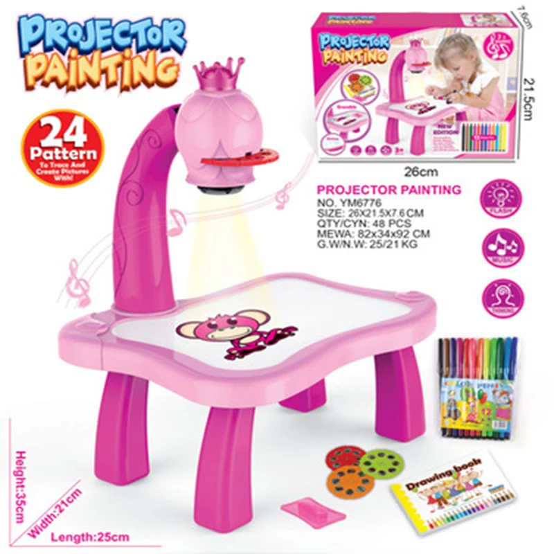 Baby Projection Drawing Board  - Drawing Projector Kids review and price