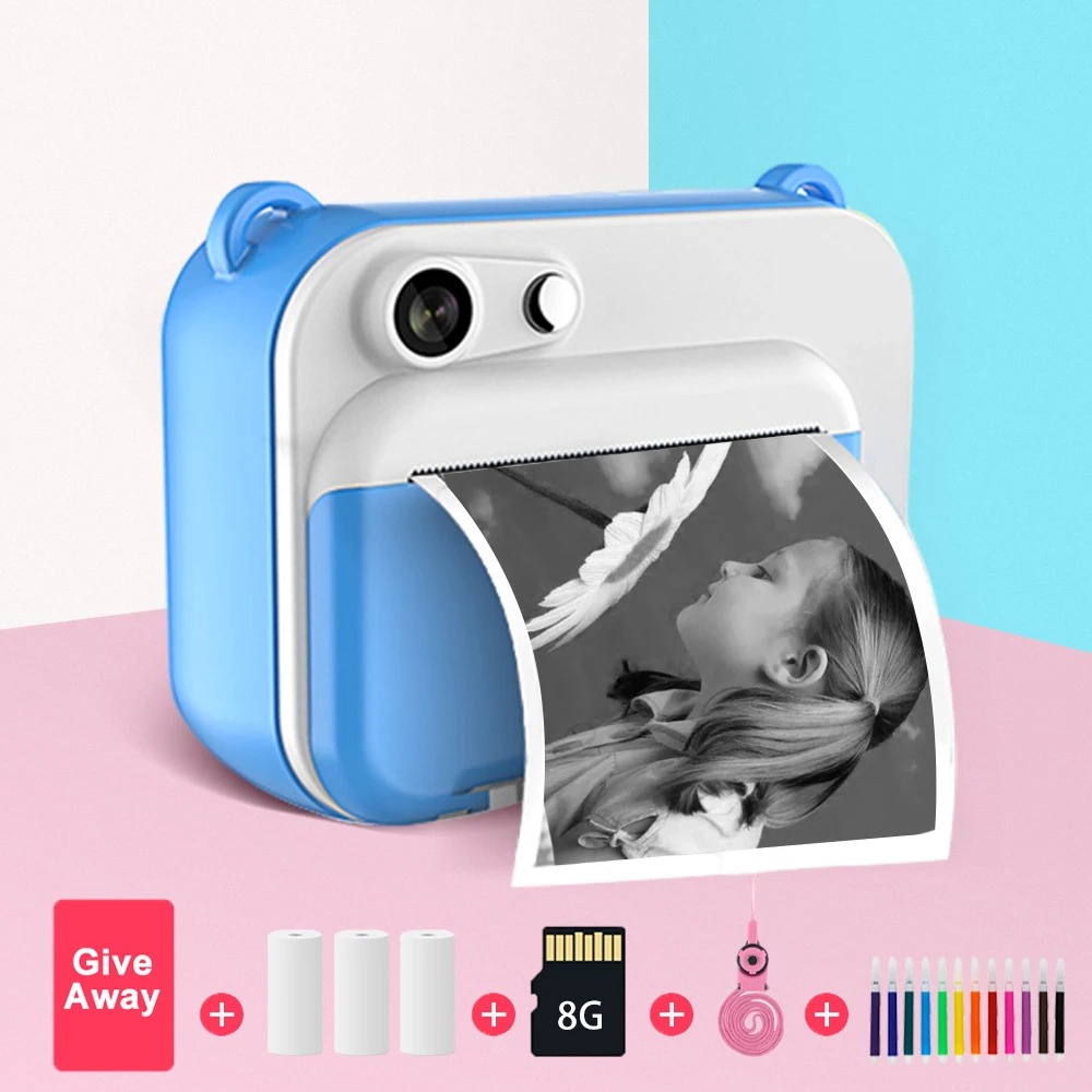 Children's Camera With Print K - Japanese Kids Education review and price