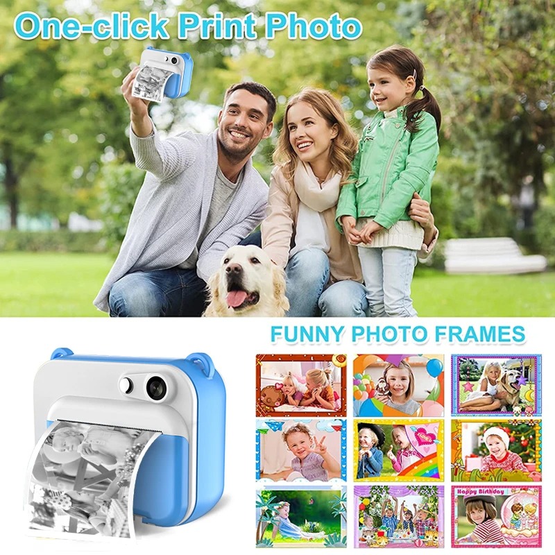 Children's Camera With Print K - Japanese Kids Education review and price